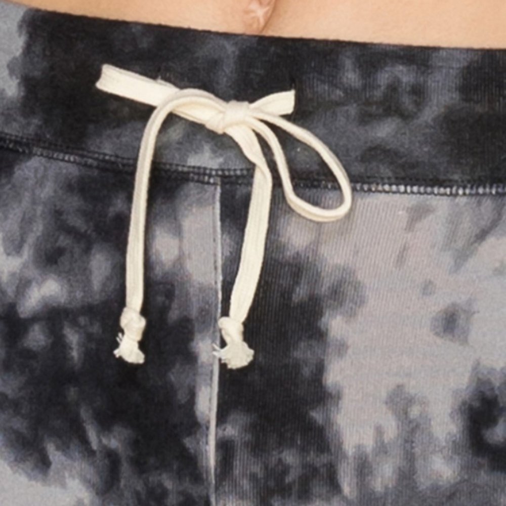 ❌SOLD OUT❌COZY DAY CHARCOAL TYE DYE JOGGERS - Picture 5 of 5